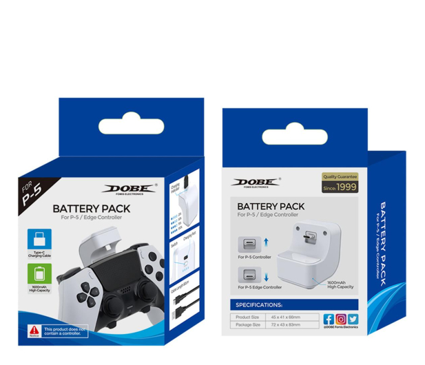 Dobe Power bank do pada PS5 - 1294680 - zdjęcie 5